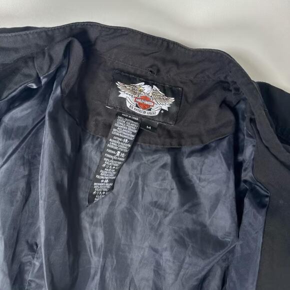 Y2K Harley Davidson Zip Up Jacket - Picture 6 of 8
